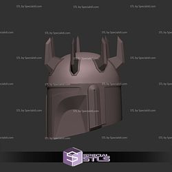 Cosplay STL Files Mandalorian Super Commando Helmet V2