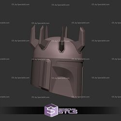 Cosplay STL Files Mandalorian Super Commando Helmet V2