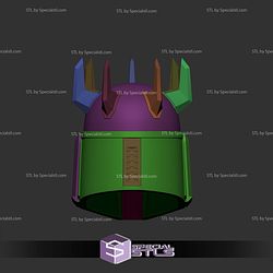 Cosplay STL Files Mandalorian Super Commando Helmet V2