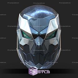 Cosplay STL Files Marvel Rivals Space Venom Helmet