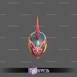 Cosplay STL Files Marvel Rivals Spider Punk Helmet