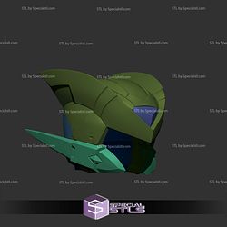Cosplay STL Files Mega Man ZX Helmet