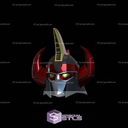 Cosplay STL Files Megazord Helmet