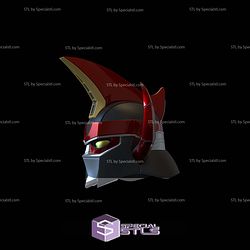 Cosplay STL Files Megazord Helmet