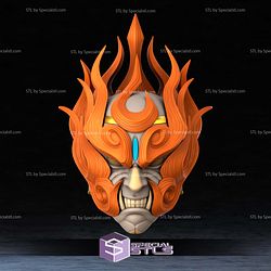 Cosplay STL Files Monster Hunter Ajarakan Helmet