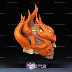 Cosplay STL Files Monster Hunter Ajarakan Helmet