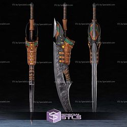 Cosplay STL Files Monster Hunter Great Sword