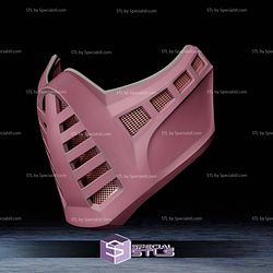Cosplay STL Files Mortal Kombat Floyd Mask