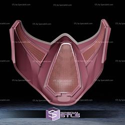 Cosplay STL Files Mortal Kombat Floyd Mask