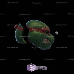 Cosplay STL Files Ninja Turtle Head