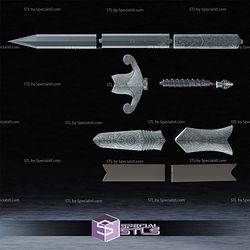 Cosplay STL Files Oblivion Sword