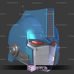 Cosplay STL Files Optimus Primal Helmet V4