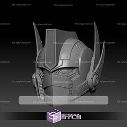 Cosplay STL Files Optimus Primal Helmet V4