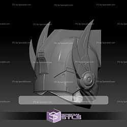 Cosplay STL Files Optimus Primal Helmet V4