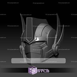 Cosplay STL Files Optimus Primal Helmet V4