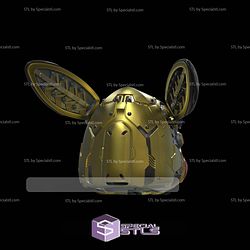 Cosplay STL Files Pikachu Mech Helmet