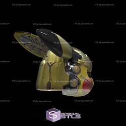 Cosplay STL Files Pikachu Mech Helmet