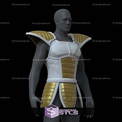 Cosplay STL Files Saiyan Armor Variant