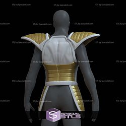 Cosplay STL Files Saiyan Armor Variant