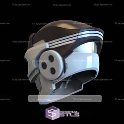 Cosplay STL Files Sam Wilson Captain America Sentinel Helmet