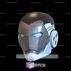 Cosplay STL Files Sam Wilson Captain America Sentinel Helmet