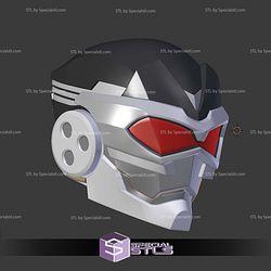 Cosplay STL Files Sam Wilson Captain America Sentinel Helmet