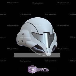 Cosplay STL Files Samus Aran Light Helmet