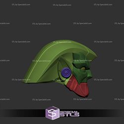Cosplay STL Files Seel Clan Helmet
