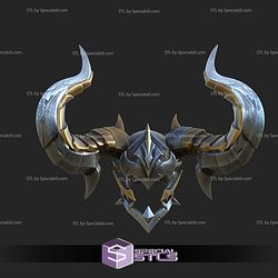 Cosplay STL Files Solo Leveling Iron Helmet