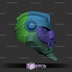 Cosplay STL Files Spark Mandrill Helmet