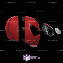 Cosplay STL Files Spider Man Secret Wars Civil War Helmet