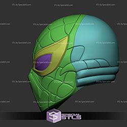 Cosplay STL Files Spiderman Aurantia Helmet