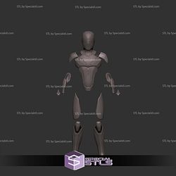 Cosplay STL Files Spiderman Zero Suit