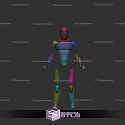 Cosplay STL Files Spiderman Zero Suit