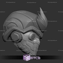 Cosplay STL Files Star Lord Rivals Helmet V3