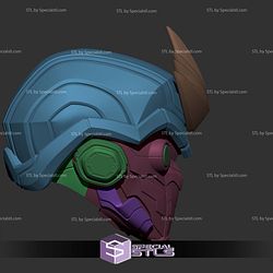Cosplay STL Files Star Lord Rivals Helmet V3