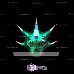 Cosplay STL Files Sting Chameleon Head