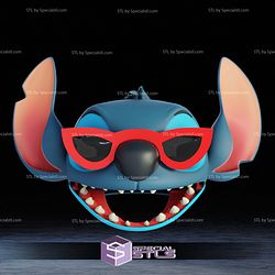 Cosplay STL Files Stitch Mask