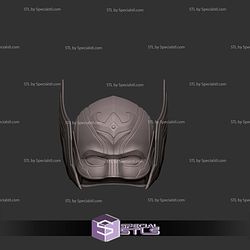 Cosplay STL Files Thor Female Helmet