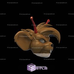 Cosplay STL Files Throttle Biker Mice Head