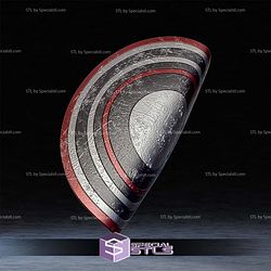 Cosplay STL Files US Agent Shield Bent