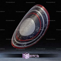 Cosplay STL Files US Agent Shield Bent