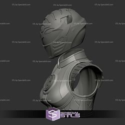 Cosplay STL Files White Ranger Female Armor