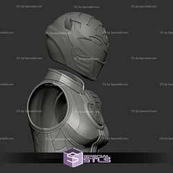 Cosplay STL Files White Ranger Female Armor