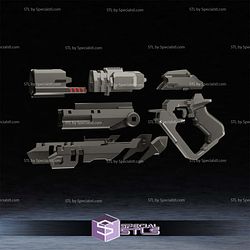 Cosplay STL Files Winter Soldier Rivals Gun