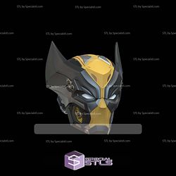 Cosplay STL Files Wolverine Mechanic Helmet