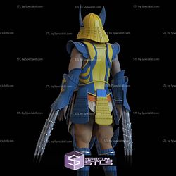 Cosplay STL Files Wolverine Samurai