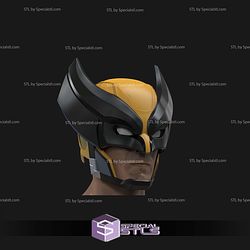 Cosplay STL Files Wolverine Strike Force Helmet