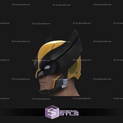 Cosplay STL Files Wolverine Strike Force Helmet