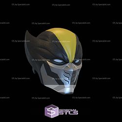 Cosplay STL Files Wolverine Ultimate Helmet